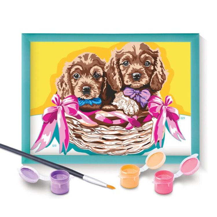 Product Παιχνίδι Ζωγραφικής AS Paint &amp; Frame Αdorable Puppies (1038-41019) image