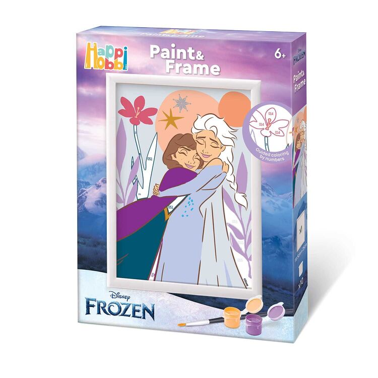 Product AS HappiHobbi Disney: Paint & Frame - Frozen (1038-41034) image