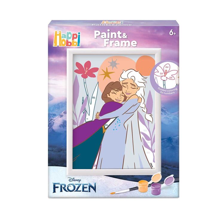 Product AS HappiHobbi Disney: Paint & Frame - Frozen (1038-41034) image