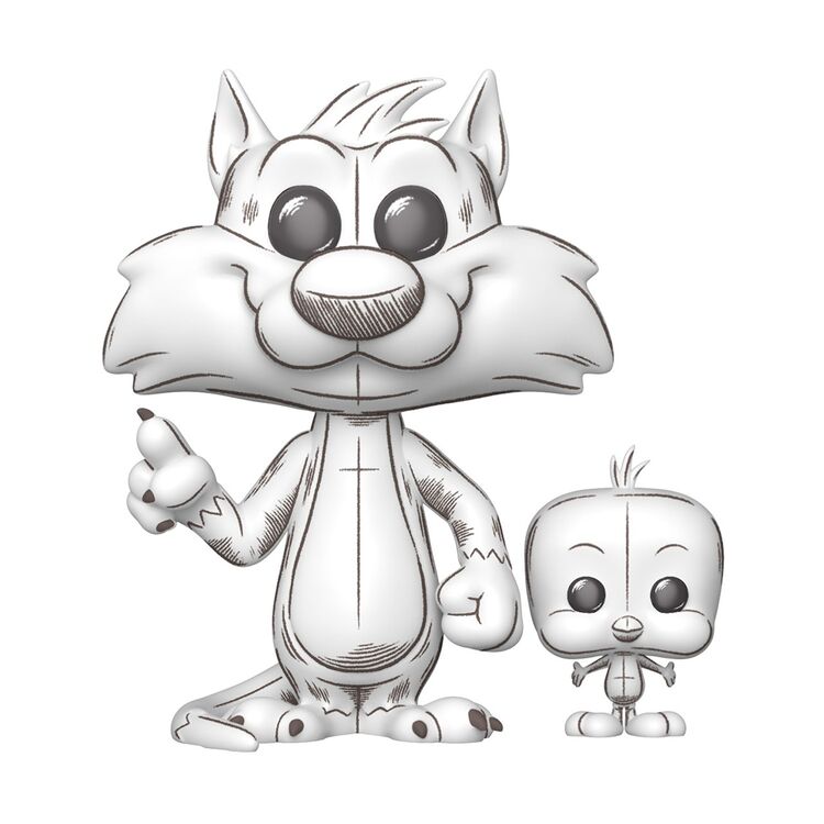 Product Φιγούρα Funko Pop! Looney Tunes - Sylvester & Tweety (Sketched) image