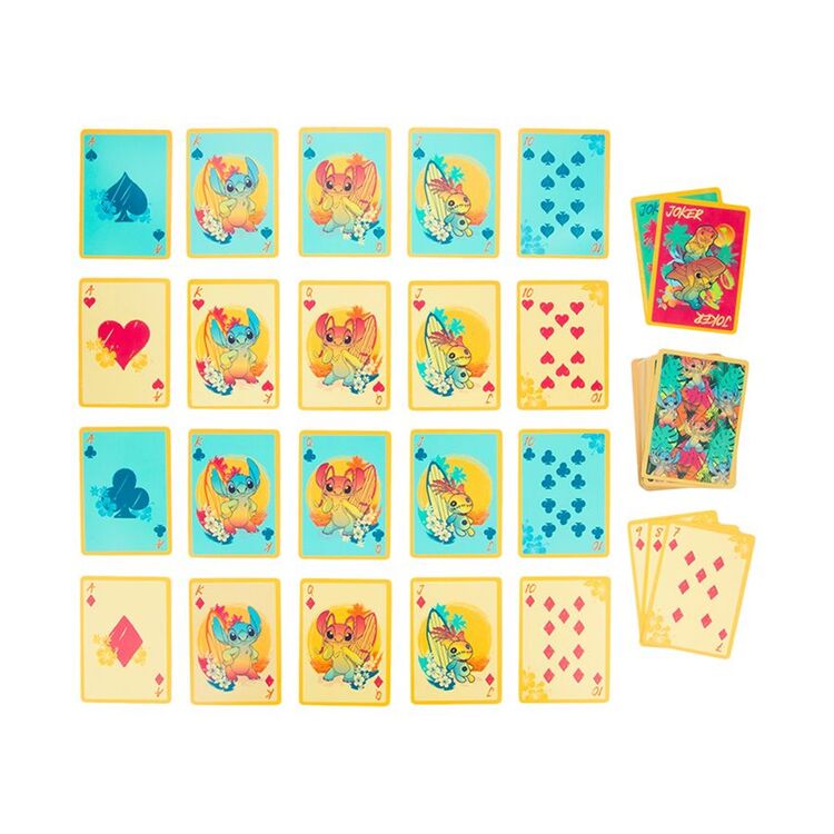 Product Τράπουλα Paladone: Stitch - Waterproof Playing Cards (PP14836LS) image