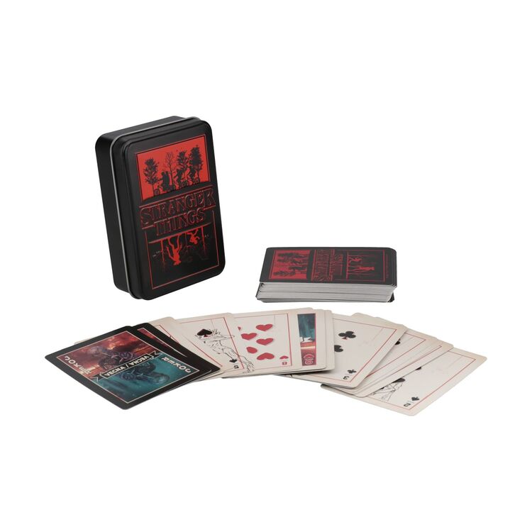 Product Τράπουλα Paladone: Stranger Things 5 - Playing Cards in a Tin (PP14225ST) image
