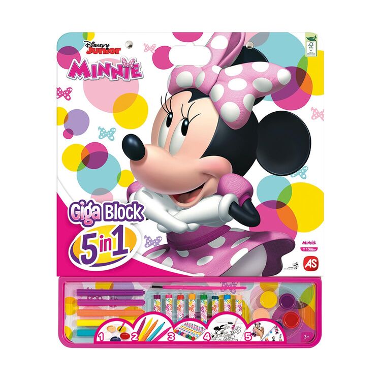 Product AS Disney: Giga Block Drawing Set 5 in 1 Minnie Mouse (1023-62749) image