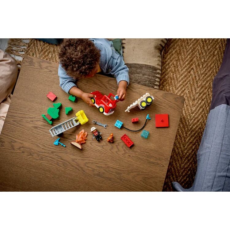 Product LEGO® DUPLO® Town: Fire Truck with Hose and Firefighter (10473) image