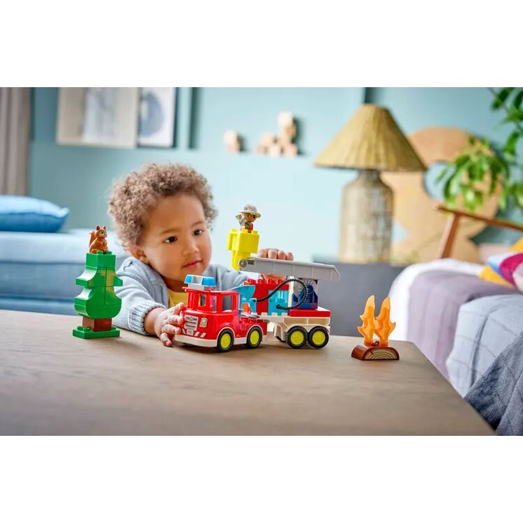Product LEGO® DUPLO® Town: Fire Truck with Hose and Firefighter (10473) image