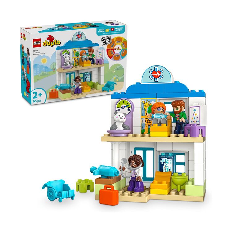 Product LEGO® DUPLO® Town: Πρώτη Φορά: Επίσκεψη στον Γιατρό (10449) image