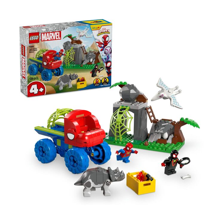 Product LEGO® Marvel: Spidey And His Amazing Friends Διάσωση με Dino Crawler από την Ομάδα Σπάιντι (11199) image