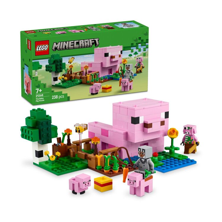 Product LEGO® Minecraft®: The Baby Pig House (21268) image