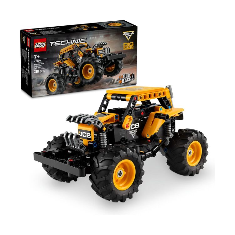 Product LEGO® Technic: Monster Jam™ DIGatron™ Pull-Back (42199) image