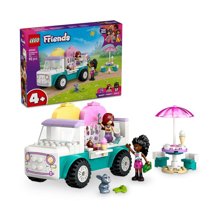 Product LEGO® Friends: Βανάκι Παγωτών της Χάρτλεϊκ Σίτυ (42644) image