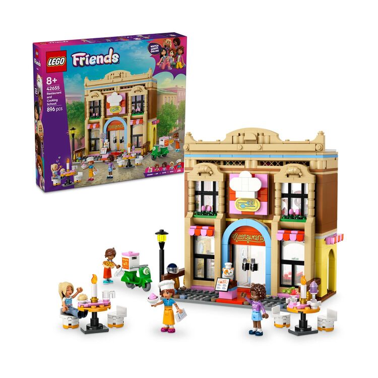 Product LEGO® Friends: Restaurant and Cooking School (42655) image