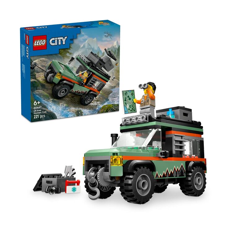Product LEGO® City: Φορτηγό Βουνού Εκτός Δρόμου 4x4 (60447) image