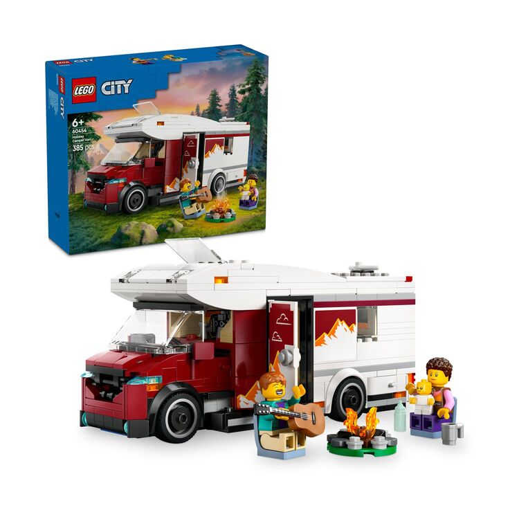 Product LEGO® City: Τροχόσπιτο για Διακοπές με Περιπέτειες (60454) image