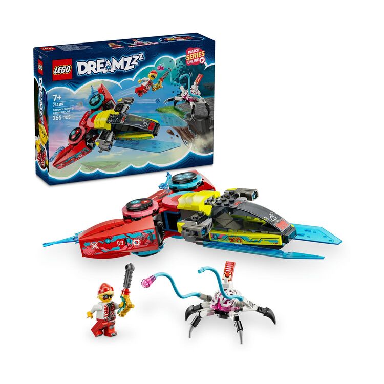 Product LEGO® DREAMZzz™: Τζετ-Χειριστήριο Βιντεοπαιχνιδιών του Κούπερ (71489) image