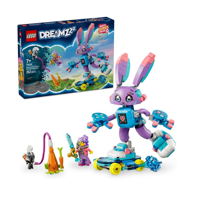 Product LEGO® DREAMZzz™: Izzie and Bunchurro the Gaming Bunny (71490) image