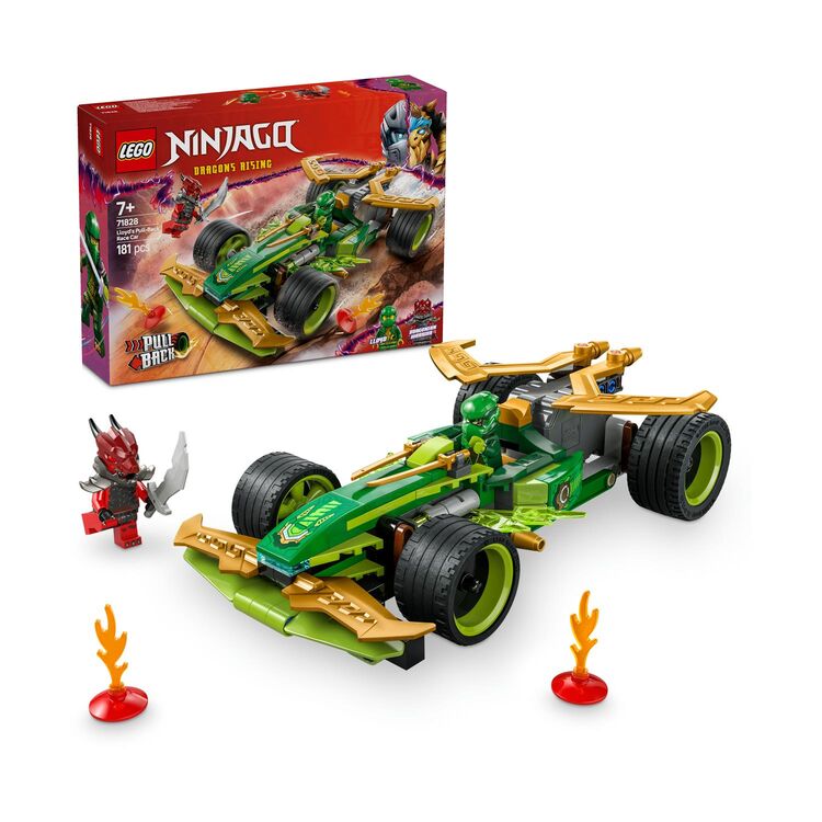 Product LEGO® NINJAGO®: Lloyd’s Pull-Back Race Car (71828) image