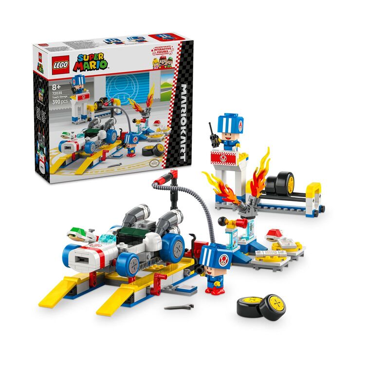 Product LEGO® Super Mario™: Mario Kart™ – Γκαράζ του Toad (72035) image