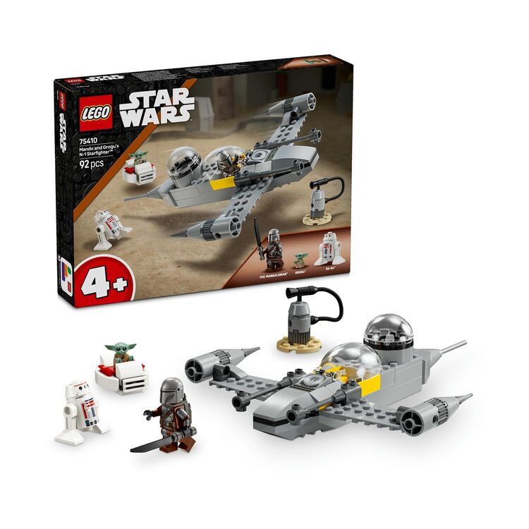Product LEGO® Star Wars™: Mando and Grogu’s N-1 Starfighter™ (75410) image