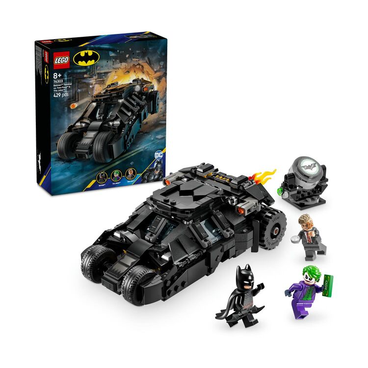 Product LEGO® DC Batman™: Tumbler Μπάτμαν εναντίον Διπρόσωπου™ & Τζόκερ™ (76303) image
