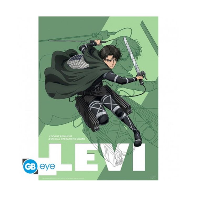 Product Abysse: Attack On Titan - S4 Levi Chibi Poster (52X38) (GBYDCO052) image