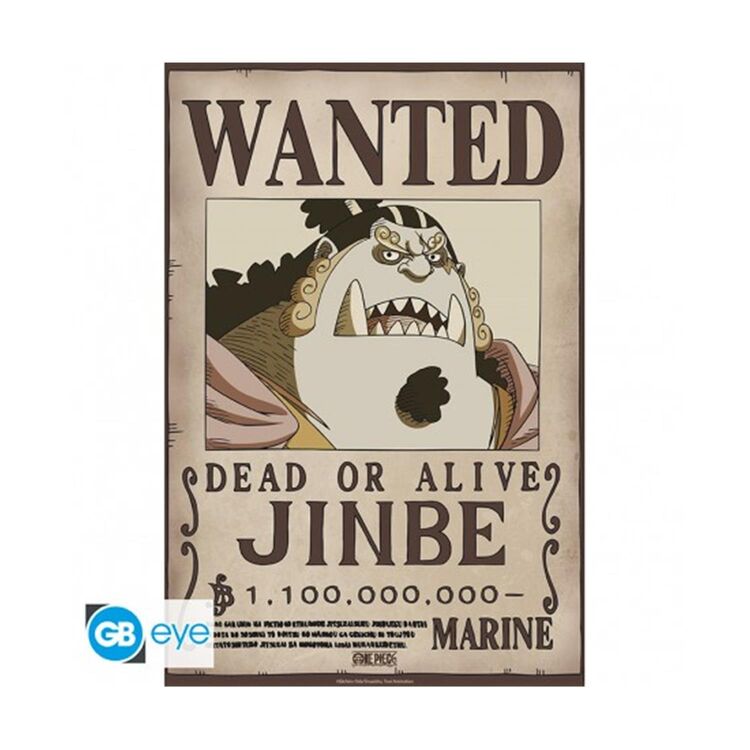 Product Abysse: One Piece - Wanted Jinbe Wano Chibi Poster (52X38) (GBYDCO623) image