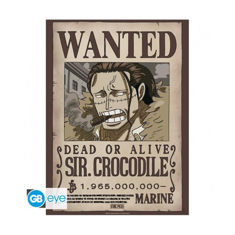 Product Abysse: One Piece - Wanted Crocodile Wano Chibi Poster (52X38) (GBYDCO640) image