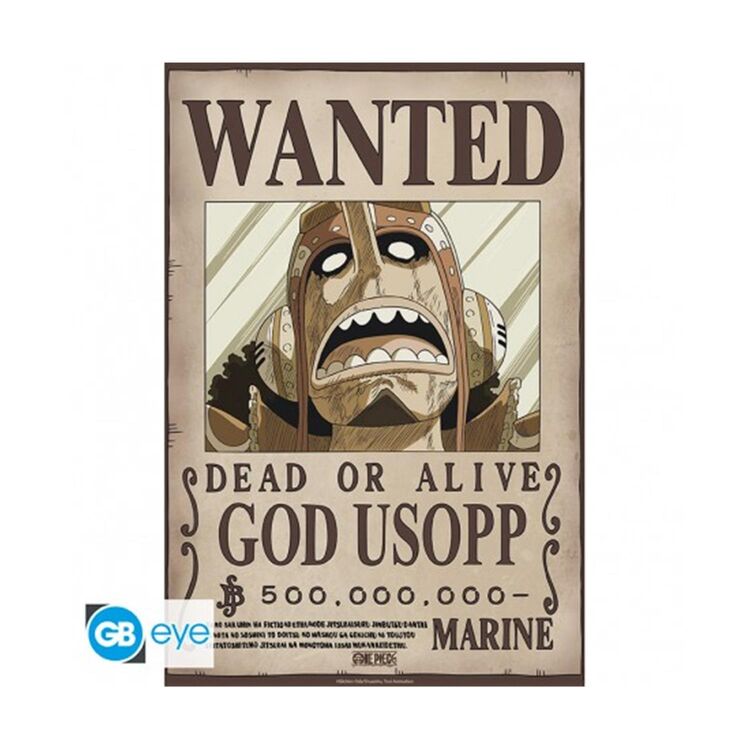 Product Abysse: One Piece - Wanted Usopp Wano Chibi Poster (52X38) (GBYDCO643) image