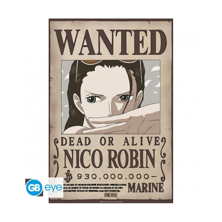 Product Abysse: One Piece - Wanted Nico Robin Wano Chibi Poster (52X38) (GBYDCO644) image