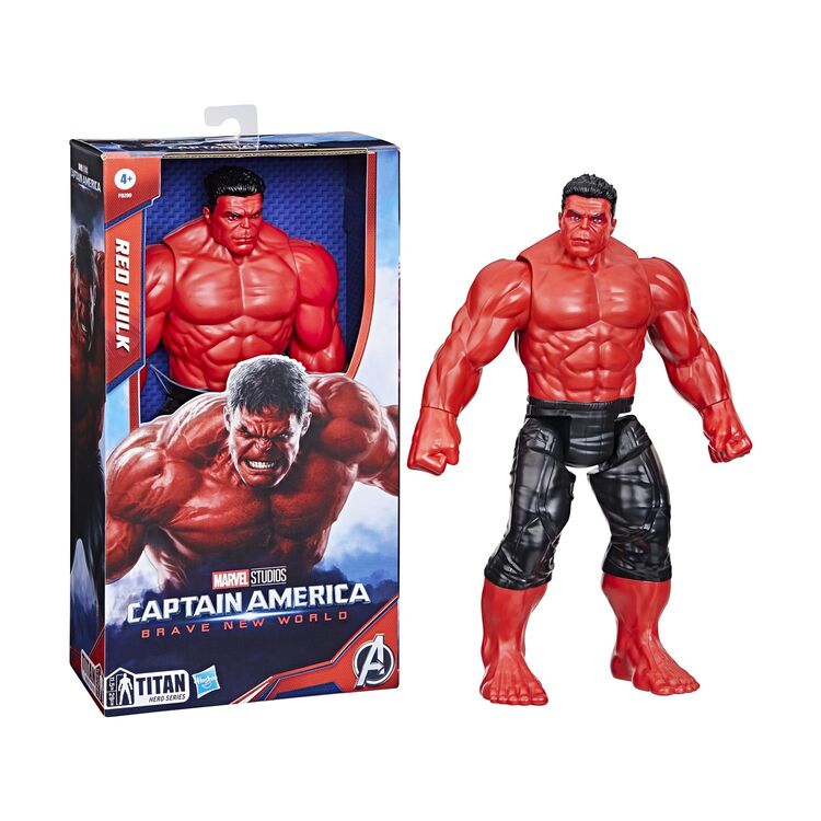 Product Φιγούρα Δράσης Hasbro Marvel Captain America: Brave New World - Titan Heroes Red Hulk Villain Figure (F9299) image