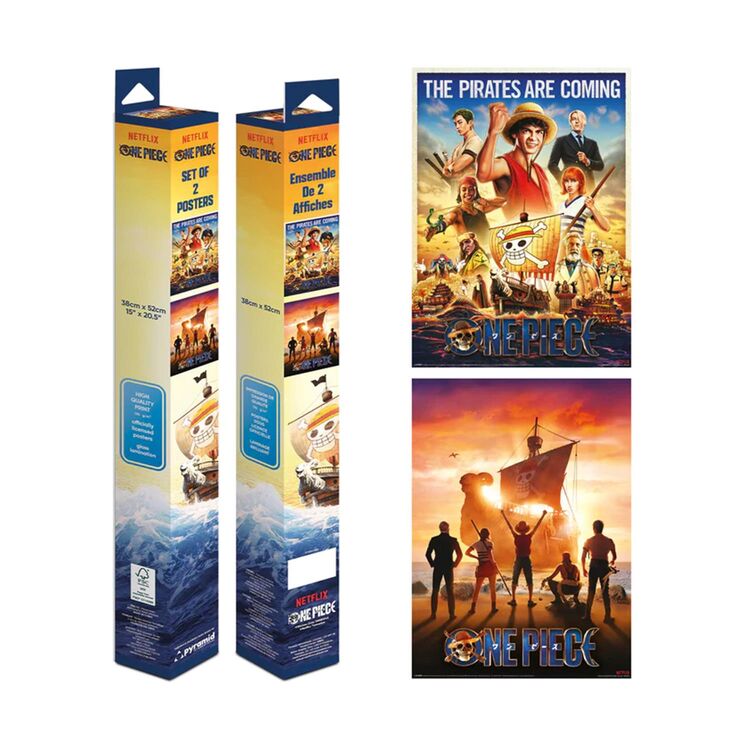 Product Pyramid: One Piece (Live Action) Poster Set (52x38cm) (PPB35403) image