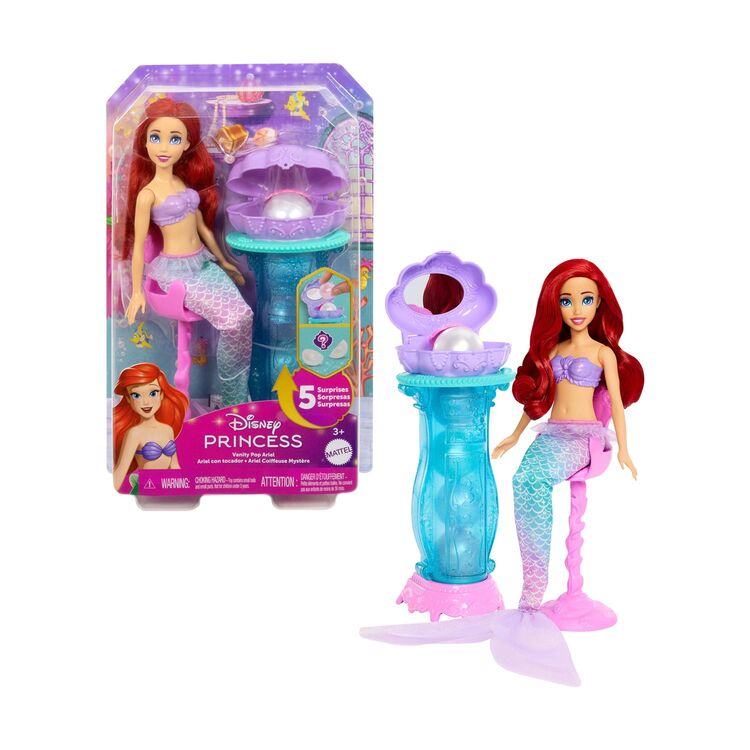 Product Mattel Disney: Princess - Vanity Pop Ariel Playset (JBF86) image