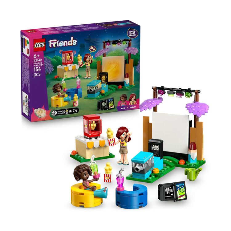 Product LEGO® Friends: Βραδιά Φιλίας με Ταινίες (42642) image