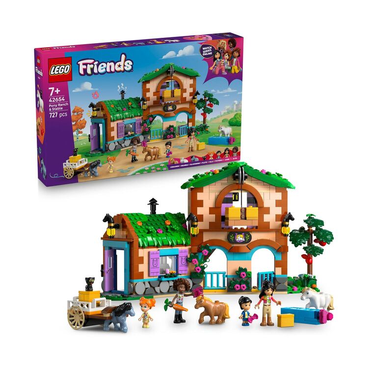Product LEGO® Friends: Ράντσο & Στάβλος για Πόνι (42654) image