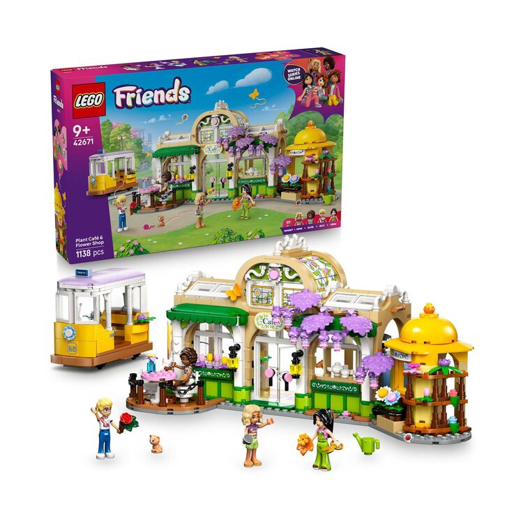Product LEGO® Friends: Καφετέρια με Φυτά & Ανθοπωλείο (42671) image