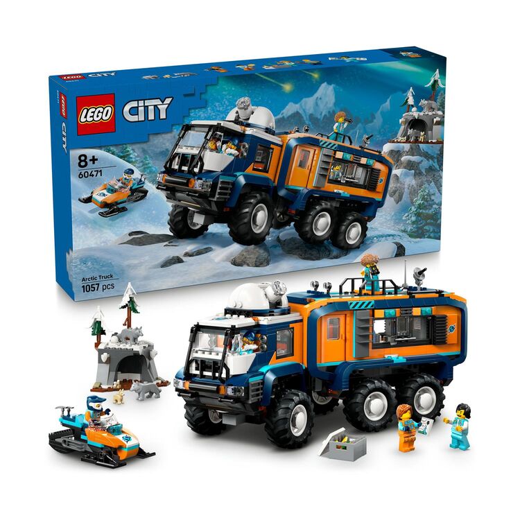 Product LEGO® City: Arctic Explorer Science Lab Truck (60471) image