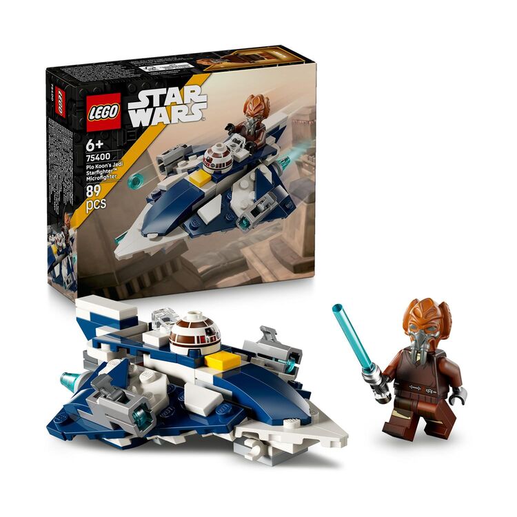Product LEGO® Star Wars™: Μικρομαχητικό Αστρομαχητικό Τζεντάι του Πλο Κουν (75400) image