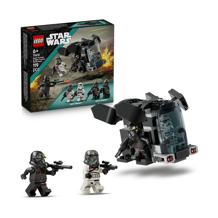 Product LEGO® Star Wars™: Πακέτο Μάχης με Στρατιώτες Θανάτου και Στρατιώτες Νύχτας (75412) image