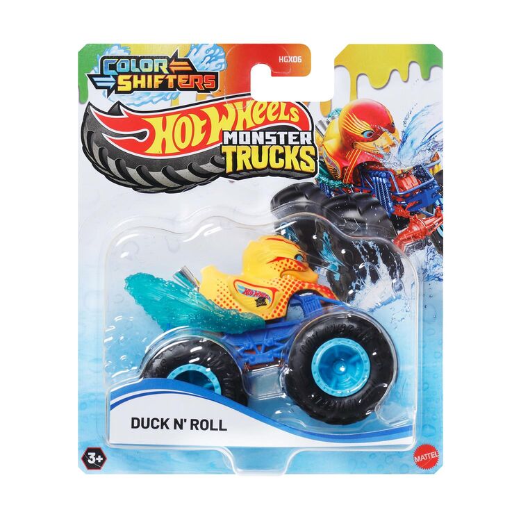 Product Mattel Hot Wheels: Monster Trucks Color Shifters - Duck N' Roll (JDV92) image
