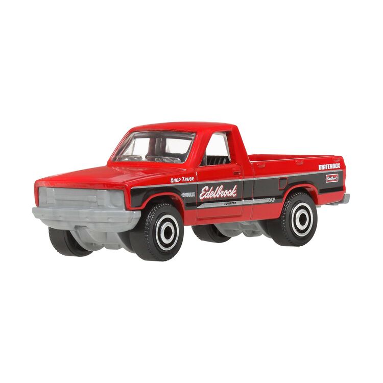 Product Mattel Matchbox: Edelbrock - 1977 Ford Courier Truck Vehicle (JCG47) image