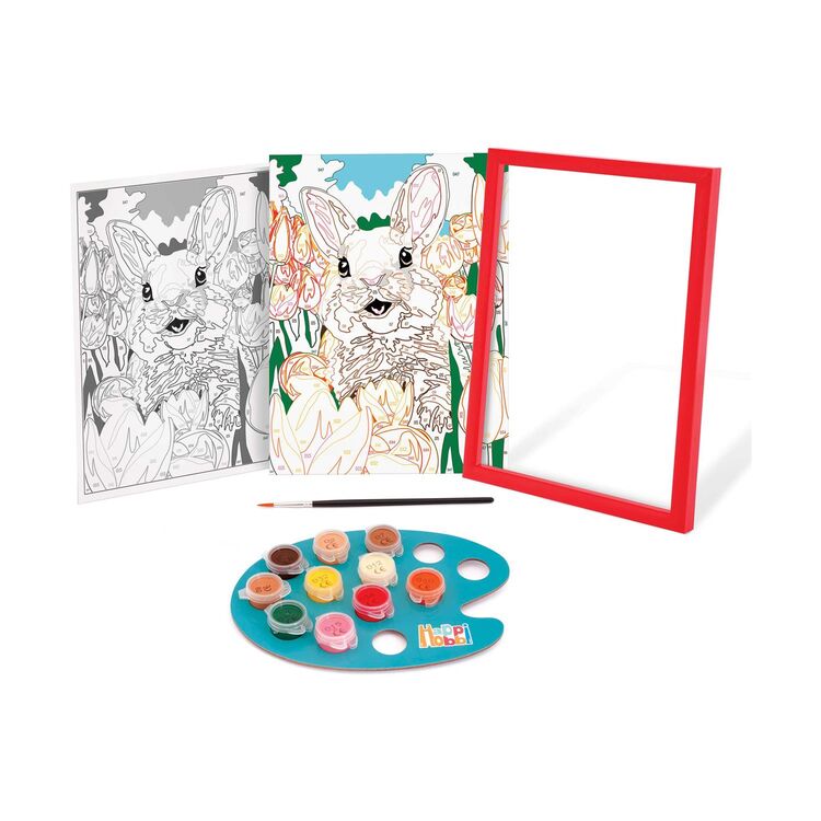 Product AS HappiHobbi: Paint & Frame - Cheerful Bunny (1038-41027) image