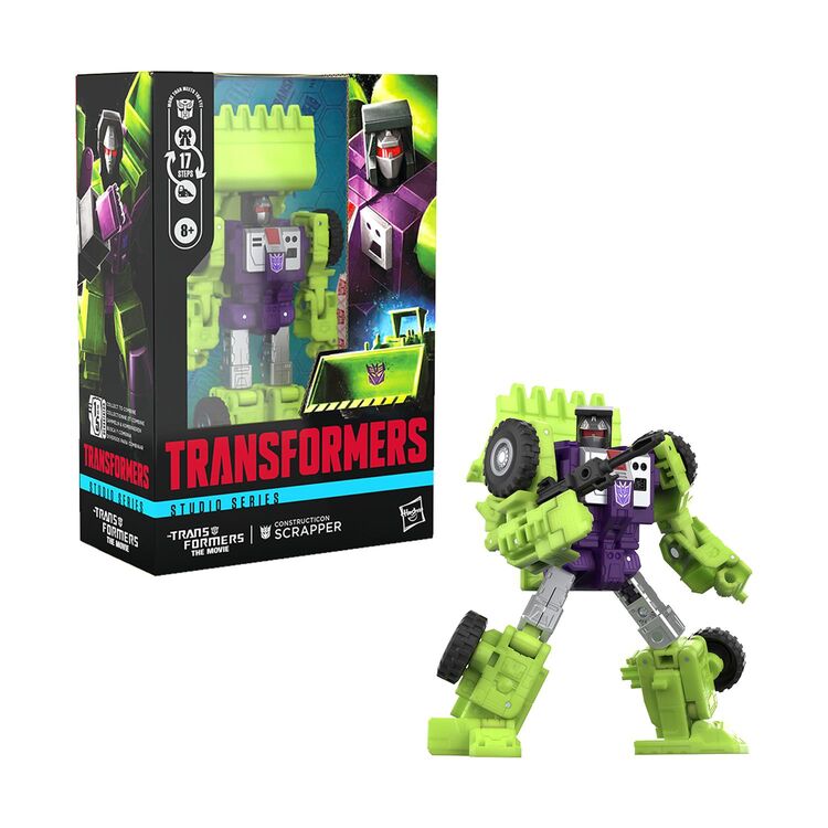 Product Hasbro Fans Transformers The Movie Studio Series: Voyager Class - Constructicon Scrapper Action Figure (17cm) (G0562) image