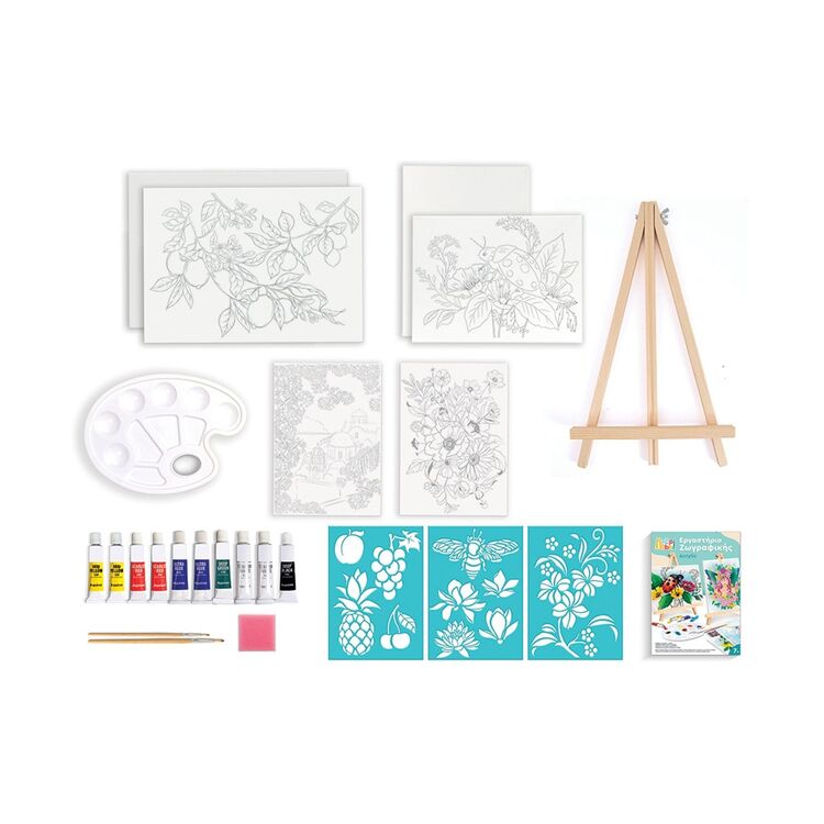 Product AS HappiHobbi: Εργαστήριο Ζωγραφικής - Acrylic (1038-11042) 1τμχ Τυχαία Επιλογή image