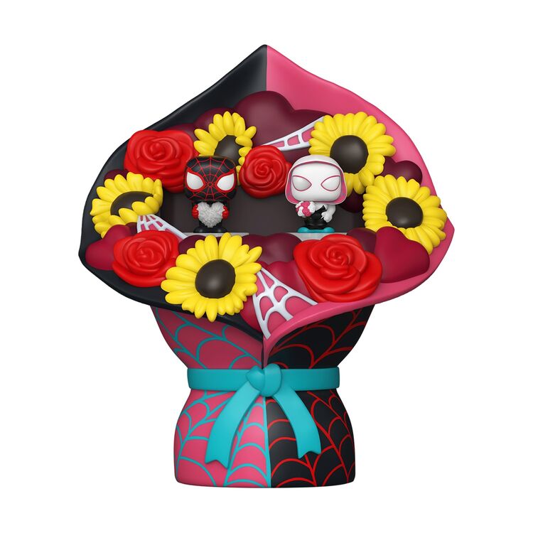 Product Funko Bitty Pop! Bouquet: Marvel - Miles Morales and Ghost Spider Vinyl Figures image