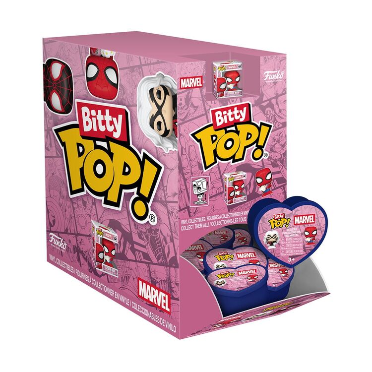 Product Φιγούρα Funko Bitty Pop! Marvel: Spider-Man (Valentine’s Day) (Blind Pack/Random) 1τμχ Τυχαία Επιλογή image
