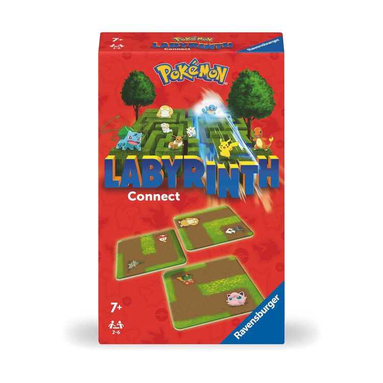 Product Επιτραπέζιο Παιχνίδι Ravensburger Pokemon: Labyrinth Connect - Board Game [Travel] (24815) image