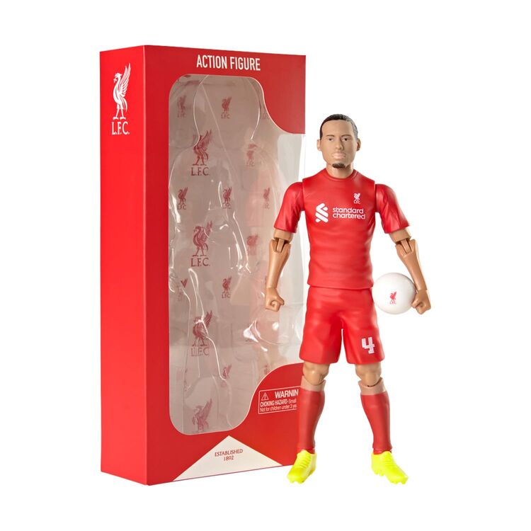 Product Αθλητική Φιγούρα Δράσης Banbo Toys: Liverpool Soccer - Virgil Van Dijk Action Figure (20cm) (83538) image