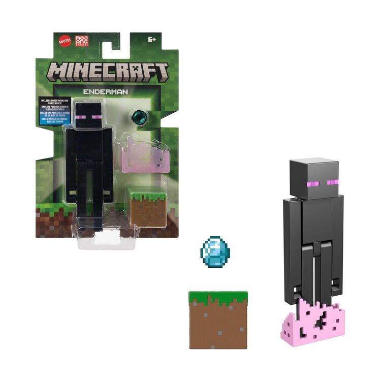 Product Mattel Minecraft: Enderman Figure (JCN37) image