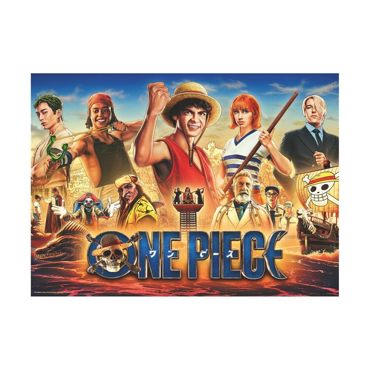 Product Παζλ Ravensburger Puzzle: One Piece - The Adventure of the Straw Hat Pirates (500 pcs) (12001499) image