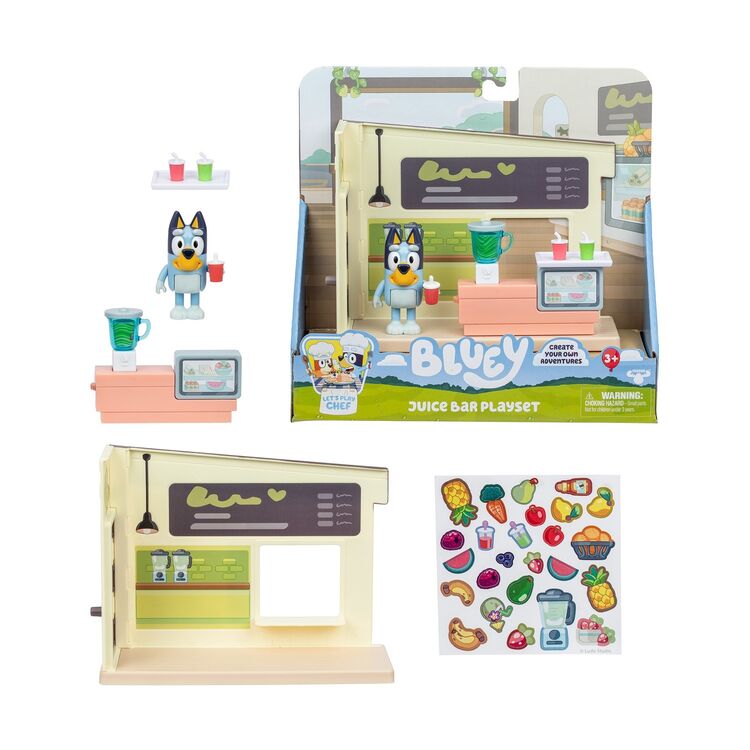 Product Giochi Preziosi Bluey: Juice Bar Playset / Let's Play Chef (BLYA8000 ) image