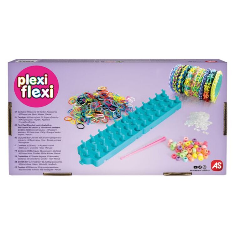 Product Σετ Χειροτεχνίας AS Plexi Flexi LOVE: Weaver 800 Looms & 30 Accessories (1080-25574) image